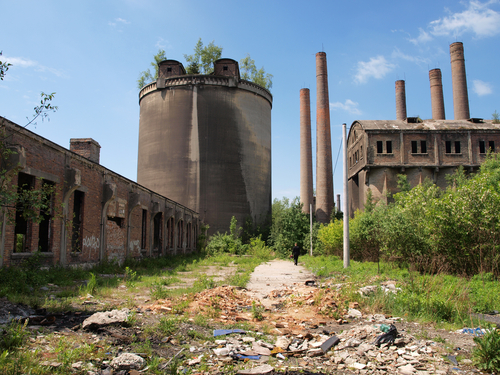 Business failure, derelict buildings