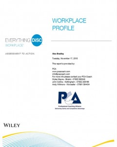 sample profile workplace